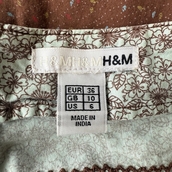Vintage Y2K H&M Must Have Floral Midi Skirt - Picture 5 of 5